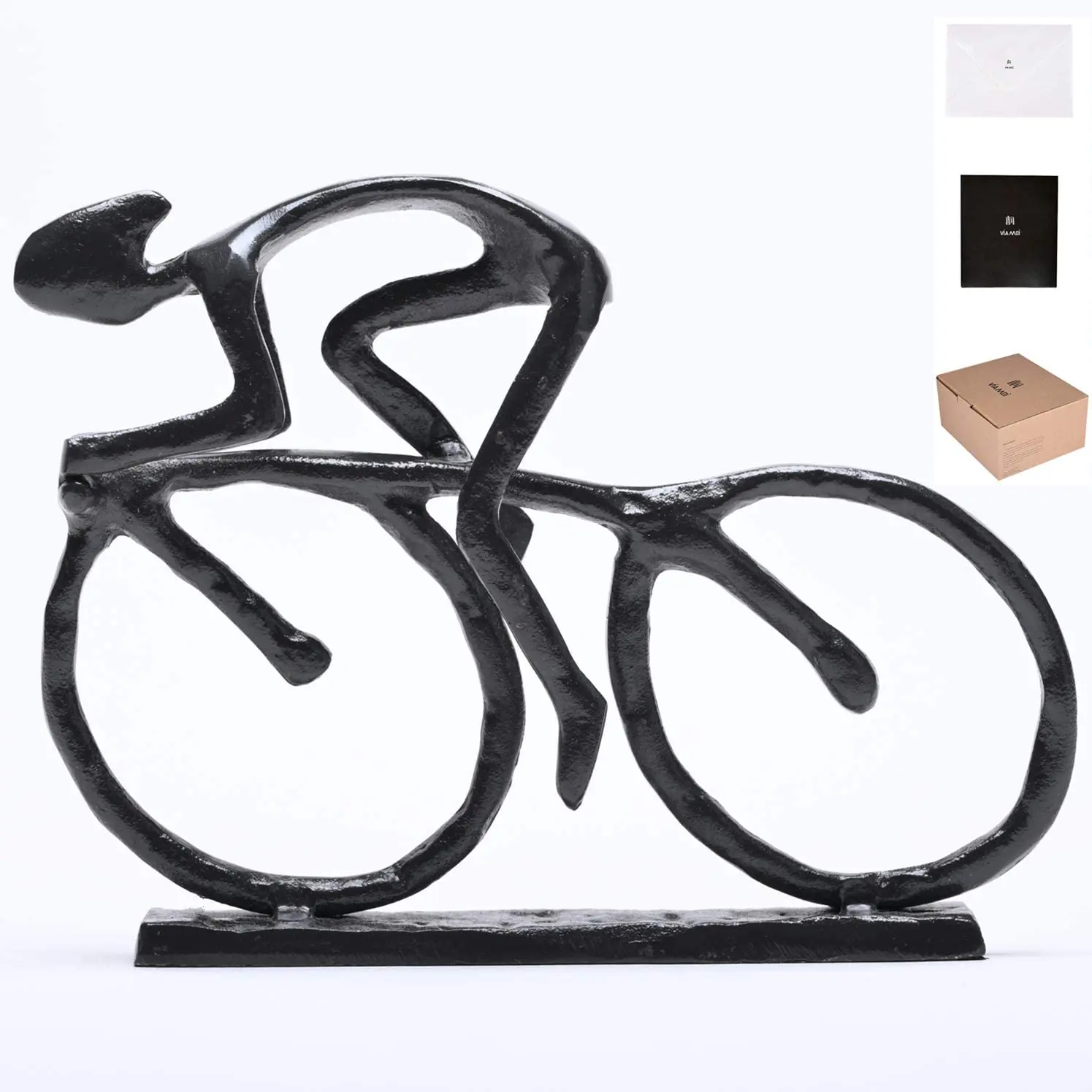 

Статуэтка из черного железа для домашнего декора, мужа