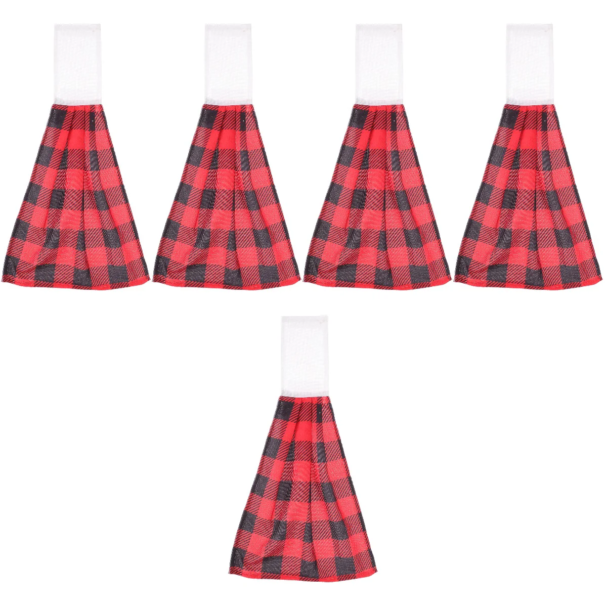 

5pcs Xmas Kitchen Hand Towel Restroom Hanging Hand Towel Bathroom Hand Wipe Towel
