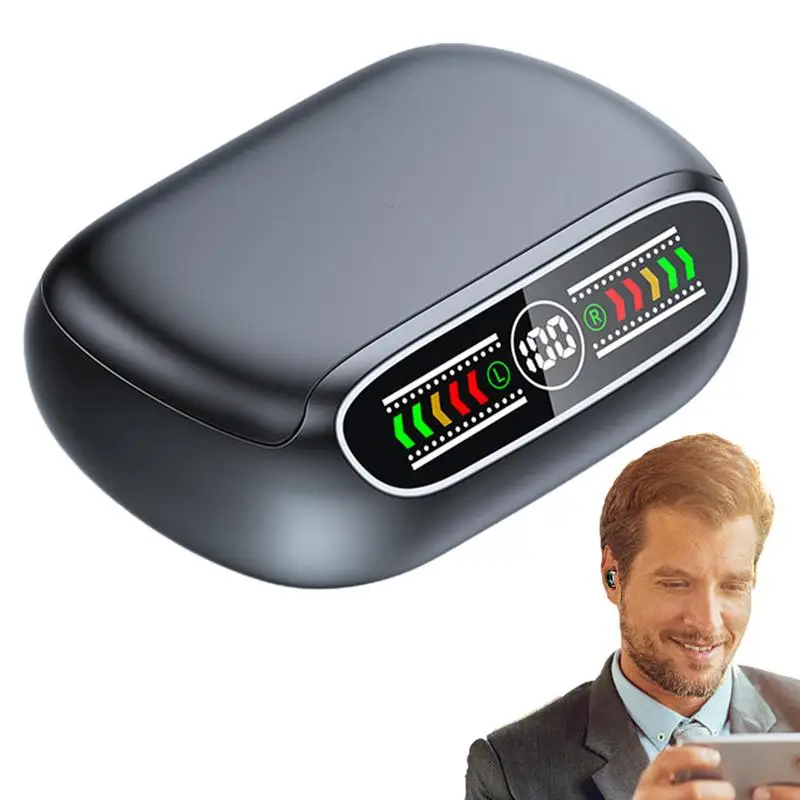 

Ear Buds Wireless Wireless Earbuds Display Power Fast Charging Earbuds With 5.3 Chip Smart Touch Headphones For TV Phone Laptop