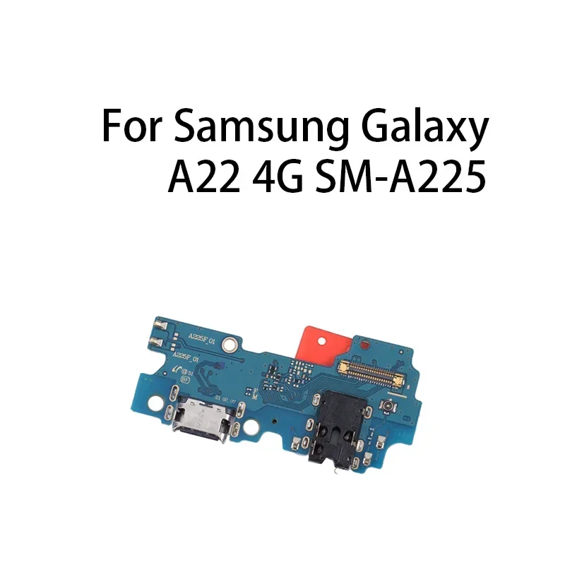 USB-порт для зарядки разъем док-станции плата гибкий кабель Samsung Galaxy A22 4G SM-A225