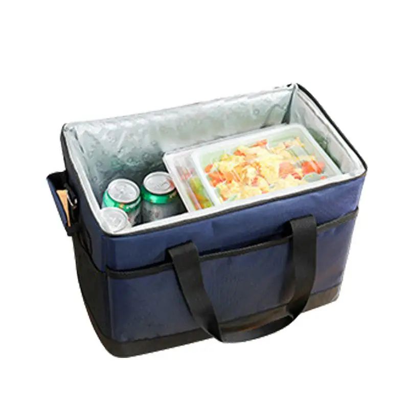

Leakproof Soft Cooler Collapsible Large Camping Cooler Bags Thickened Large Capacity Camping Cooler Bag Leakproof Insulated Bag