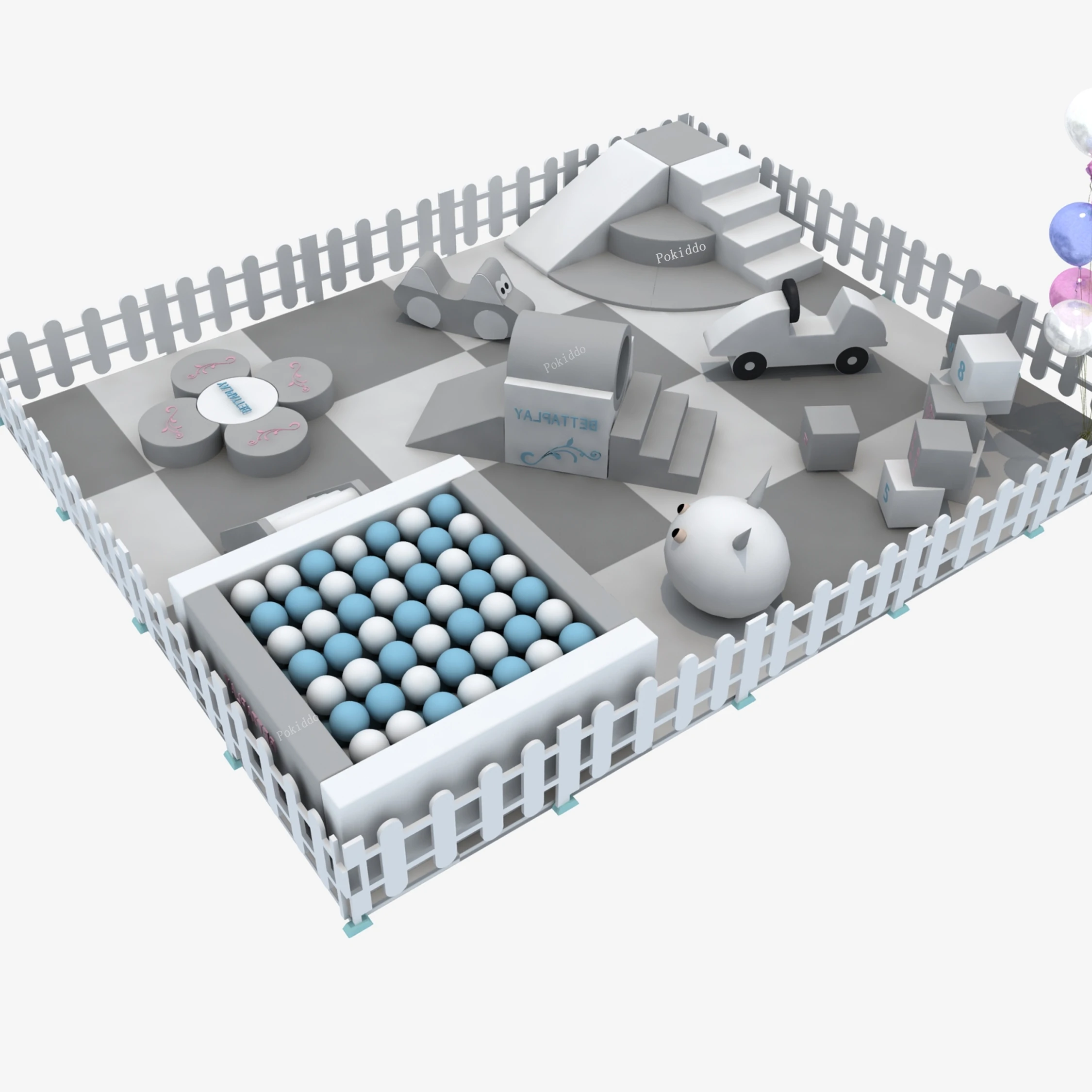 

Пенопластовые игрушки Bettaplay для малышей, мягкий игровой набор