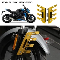for suzuki gsx s750 gsxs 750 gsxs750 motorcycle accessories front brake disc caliper drop protector decorative accessories