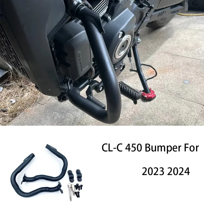 Защитная защита рамы мотоцикла CL-C 450 бампер для CFMOTO CLC 450CL-C 2023 2024 аксессуары CF-MOTO