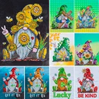 Набор для алмазной живописи 5D сделай сам, мультяшная Мозаика Без лица, полноразмерная вышивка, мозаика, картина особой формы, украшение для дома