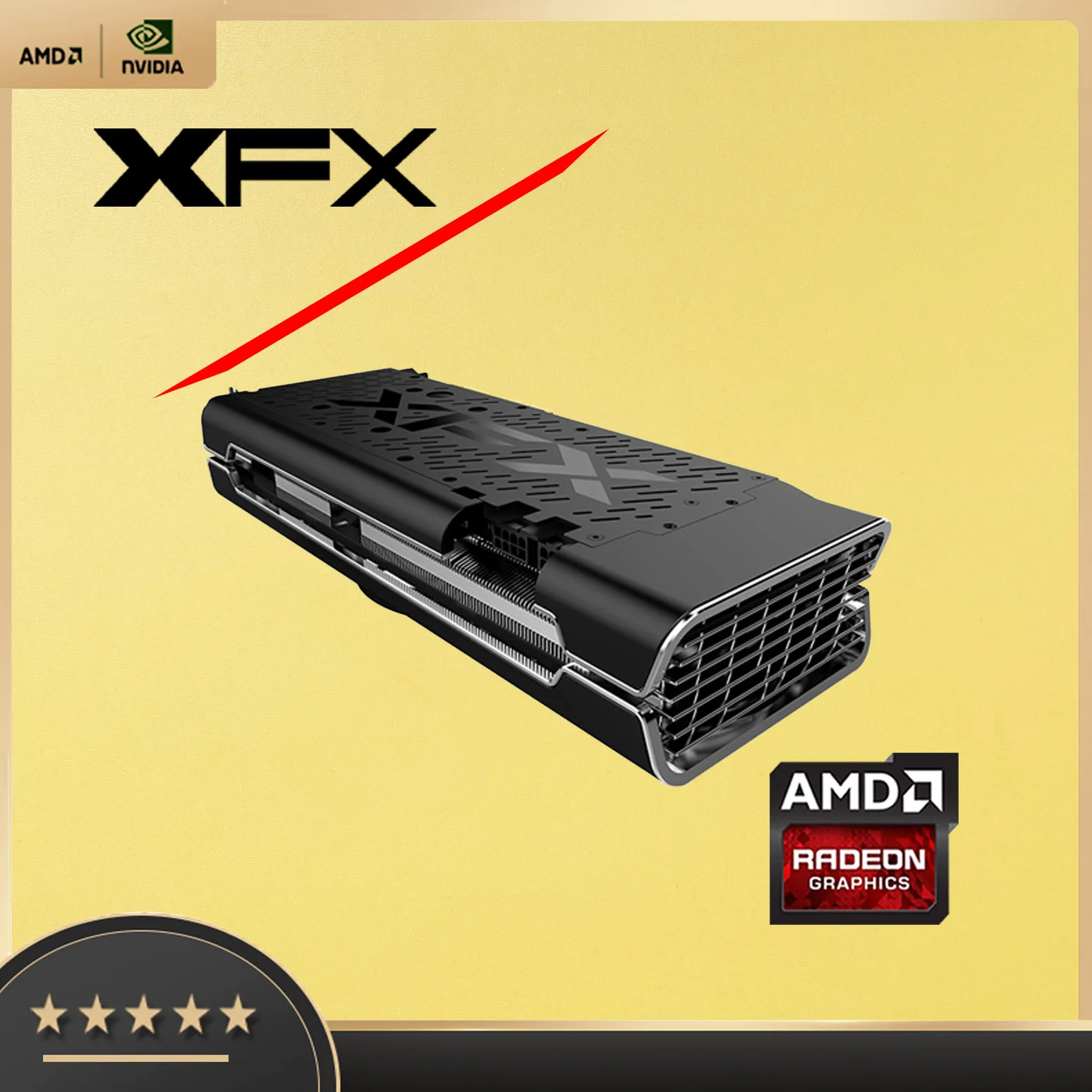 Графические карты XFX RX5700 8G RX5700XT 8 Гб 3Fan Founder AMD 7nm 256bit PCIE4.0X16 видеонастольный ПК