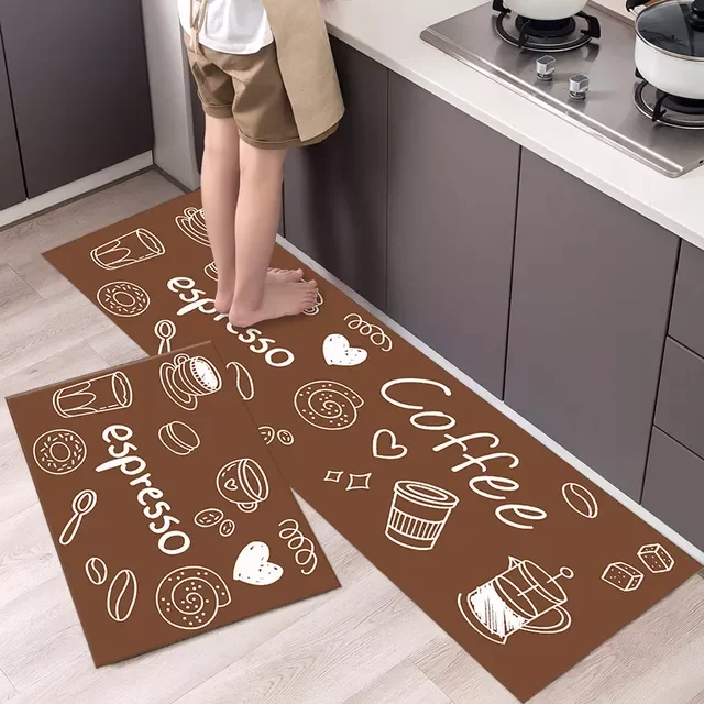 

Long Non-Slip Kitchen Mat for Floor Modern Bath Carpet Outdoor Entrance Doormat Washable Living Room Bathroom Area Rugs