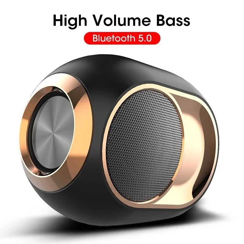 

New X6 Bluetooth Speaker New Wireless Bluetooth Speaker Outdoor Subwoofer Wireless Subwoofer Card Bluetooth Audio Rushed 2023