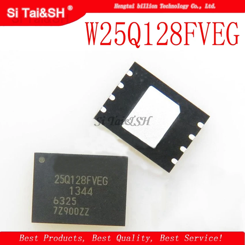 1 шт./лот W25Q128 W25Q128FVEG W25Q128FVEIG QFN |