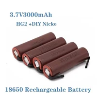 new original hg2 18650 3000mah rechargeable battery 18650 hg2 3 6v discharge 20a dedicated for hg2 batteries diy nickel