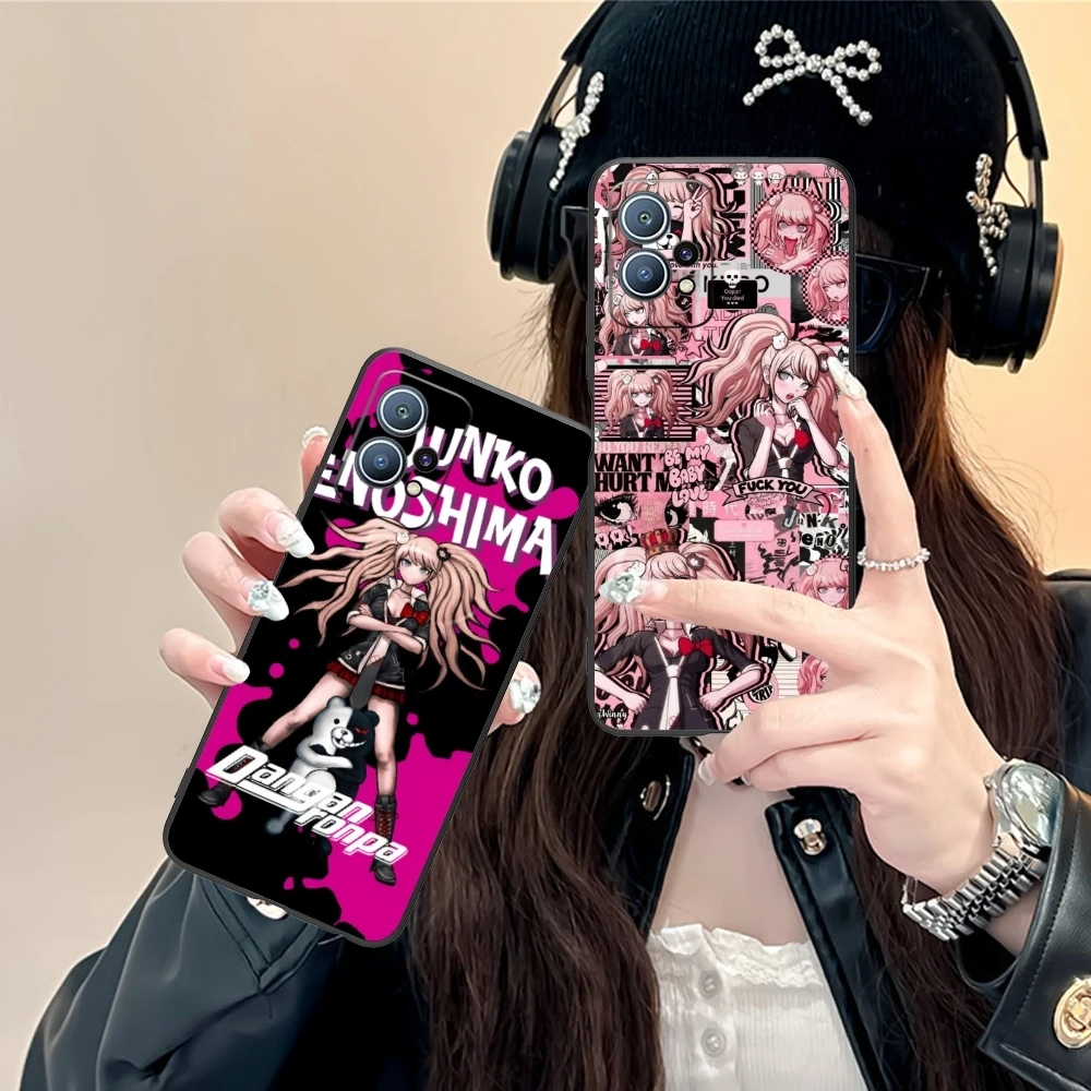 Чехол для сотового телефона Danganronpa Junko enoрядом Huawei P60 P50 P40 P30 P20 P10 P9 P8 Pro Lite Plus черный