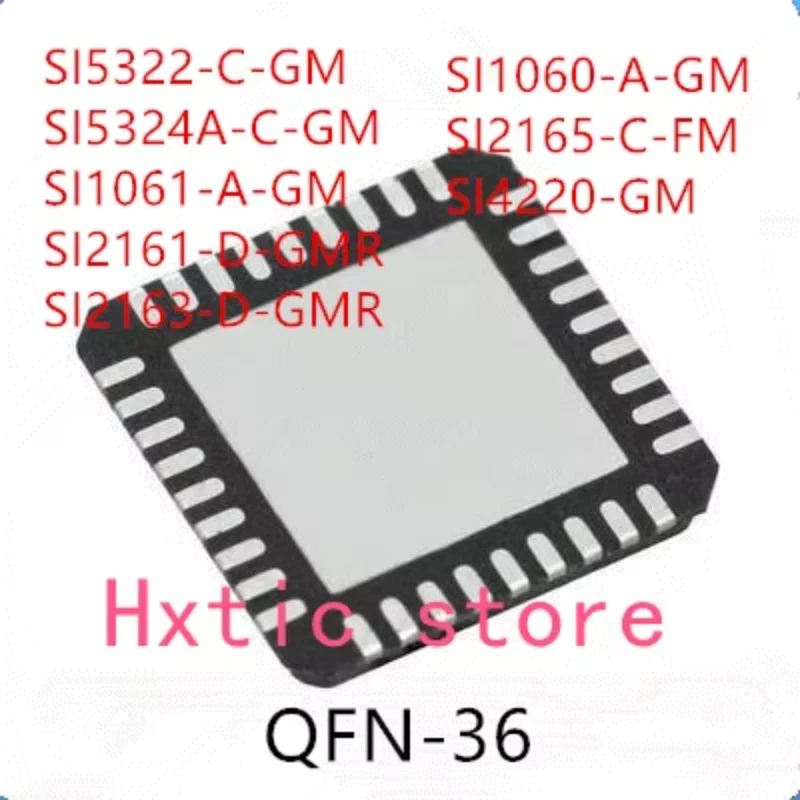 Микросхема SI5322-C-GM SI1061-A-GM SI2161-D-GMR SI2163-D-GMR SI2165-C-FM SI4220-GM IC