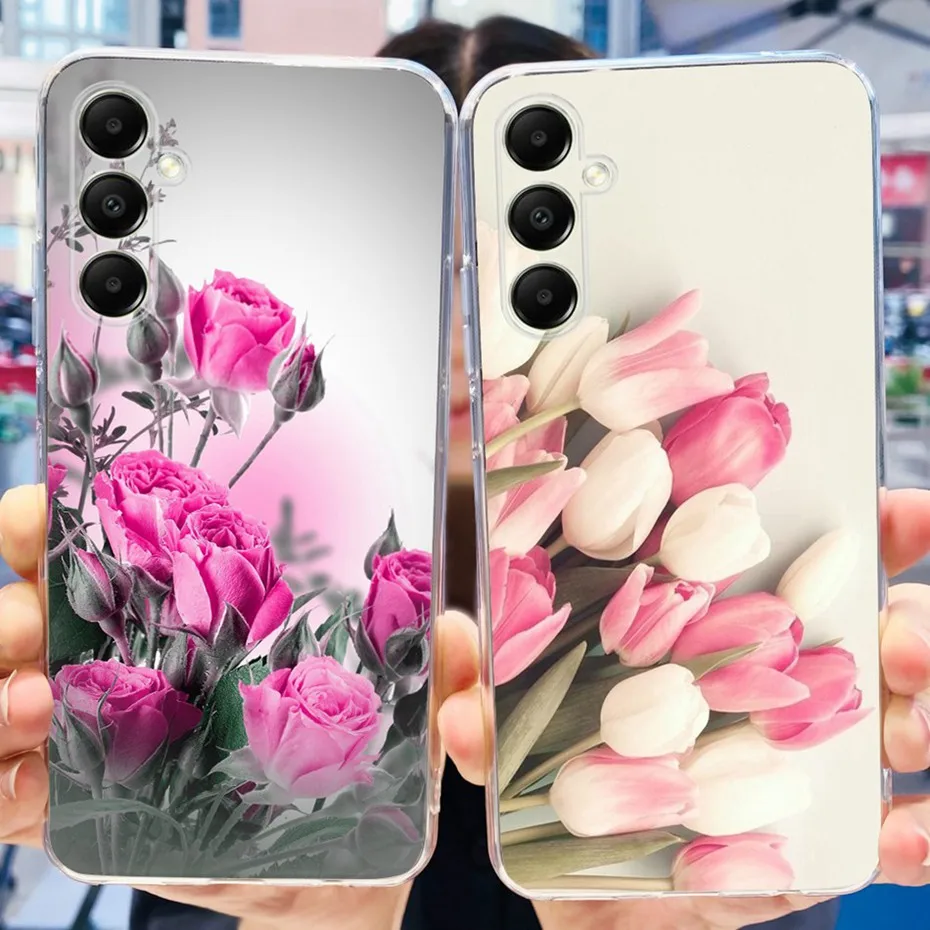 Мягкий силиконовый чехол из ТПУ для Samsung Galaxy A05s Модный телефона с рисунком A 05S 4G