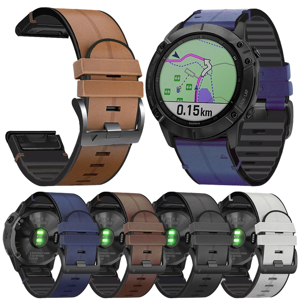 

Ремешок силиконовый для Garmin Fenix6X 6Pro 5X 5Plus 3HR 935 S60 MK1, 26 дюймов 22 мм