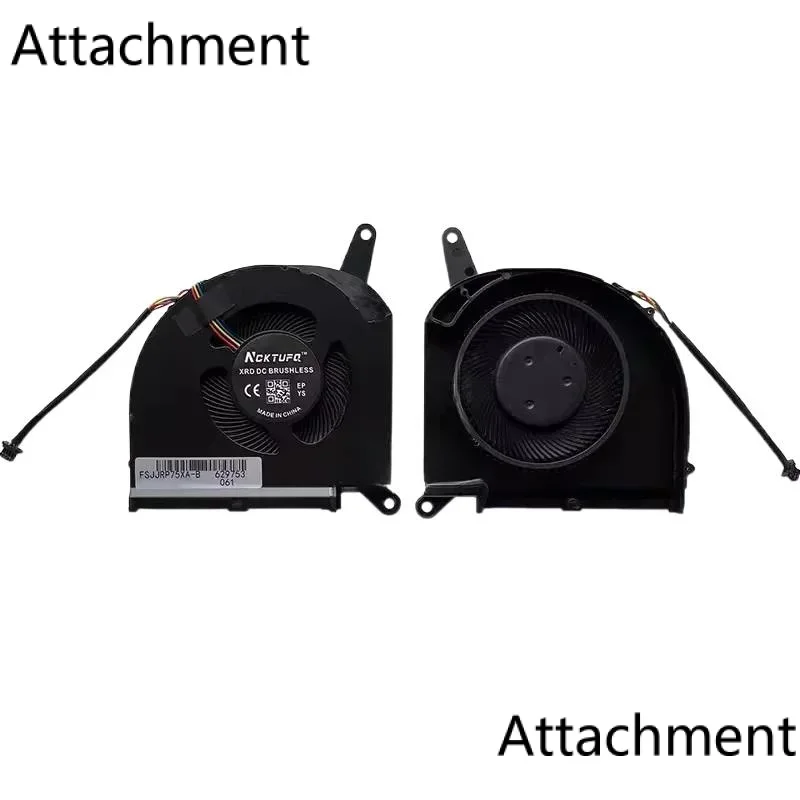 Кулер для ноутбука вентилятор охлаждения процессора Gigabyte AERO 15 OLED SA 17 15XA 15XB P75 P77