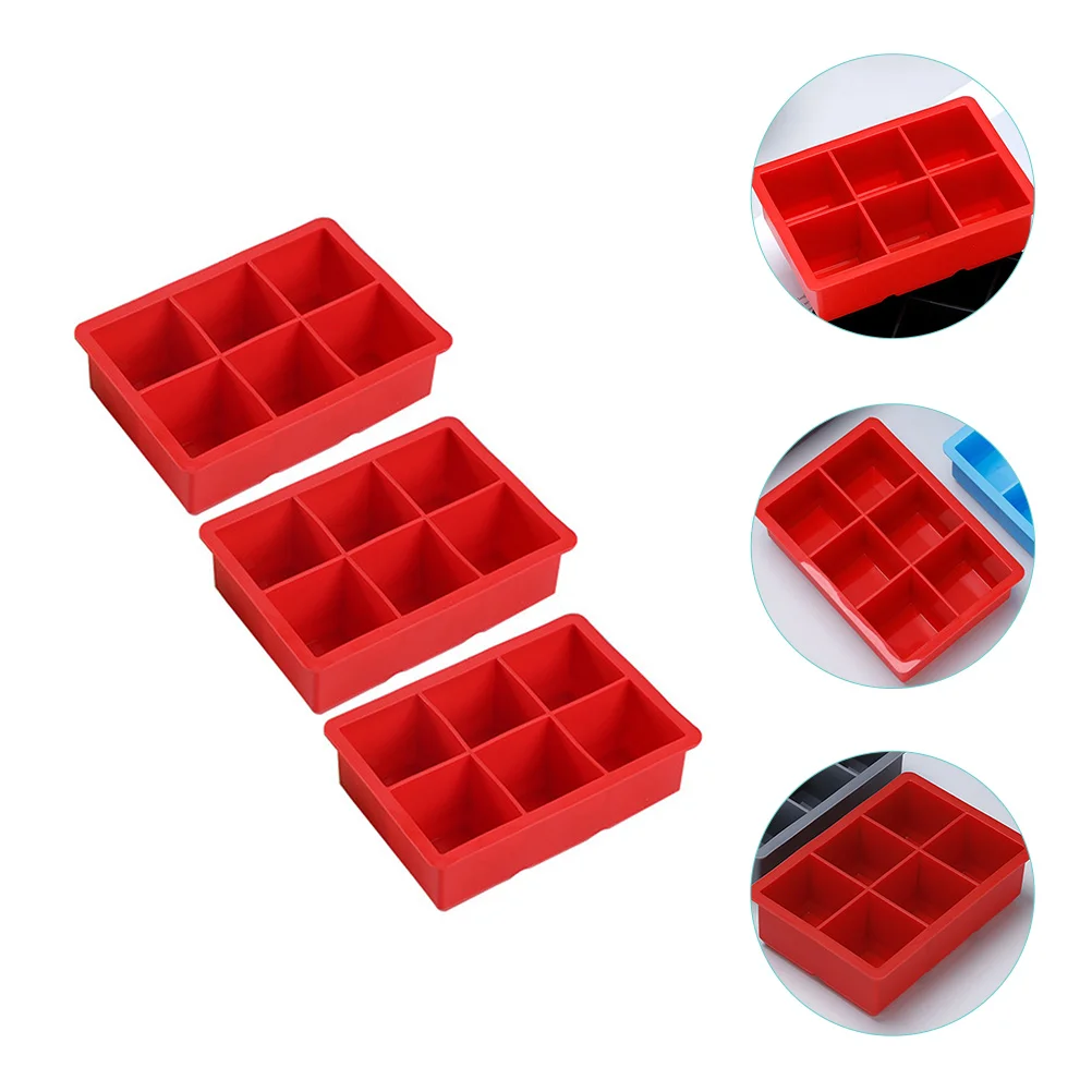 

3pcs Muffin Pan Brownie Pan Square Muffin Pan Square Pan Supplies Tool Square Cake Pan