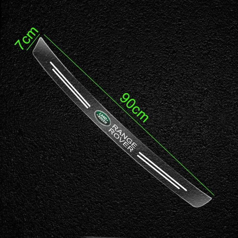 Автомобильный Стайлинг прозрачная защитная наклейка для багажника автомобиля