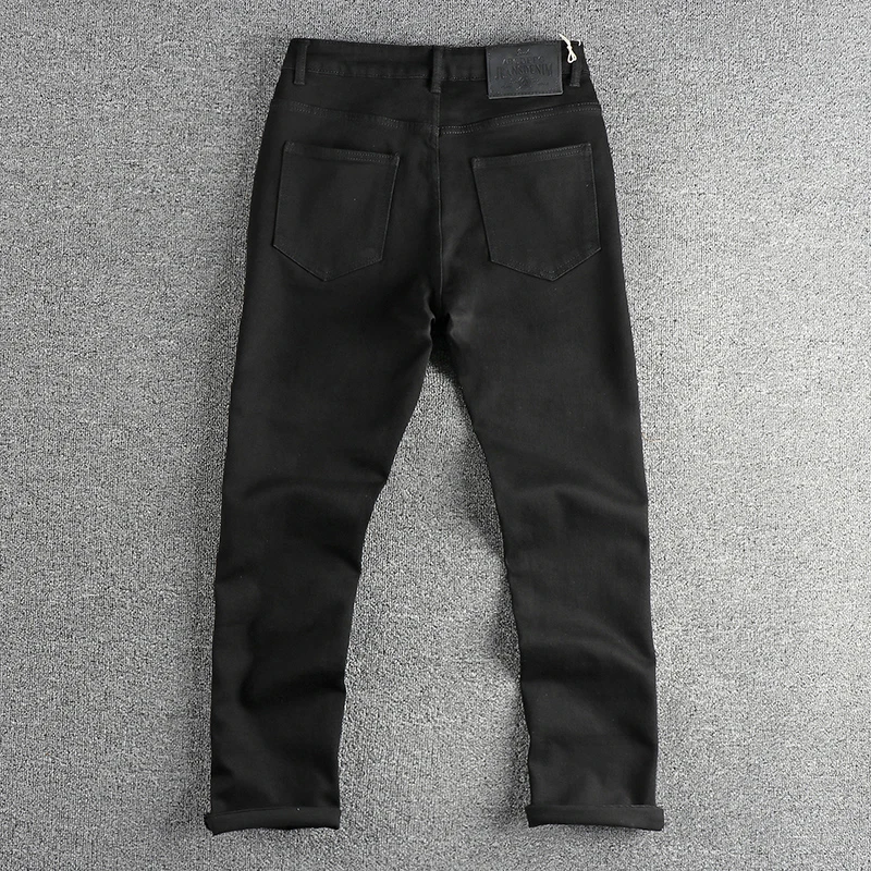 Джинсы мужские укороченные эластичные 13 унций Y2k