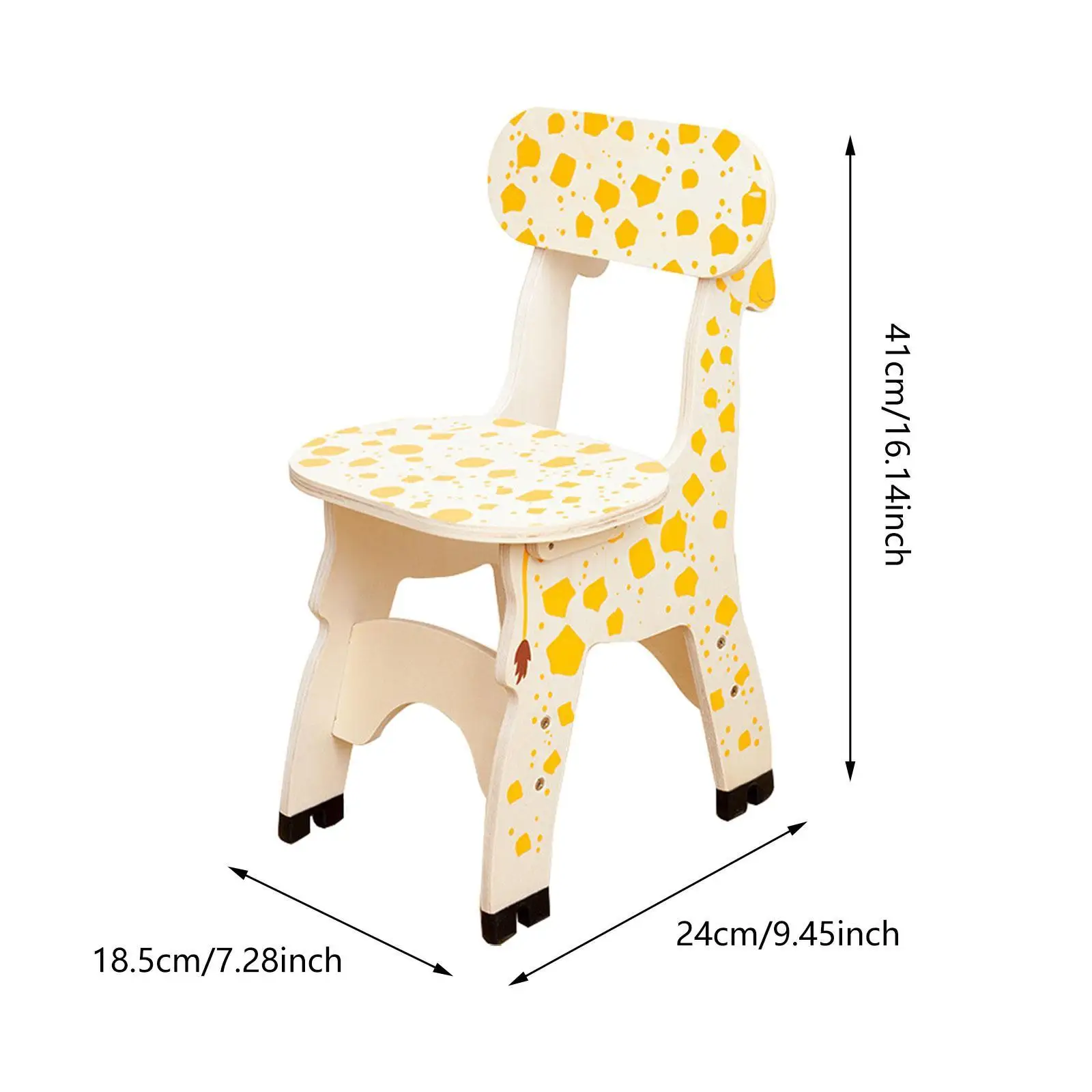 Детский стул с поддержкой спины портативный для игровой комнаты детского сада