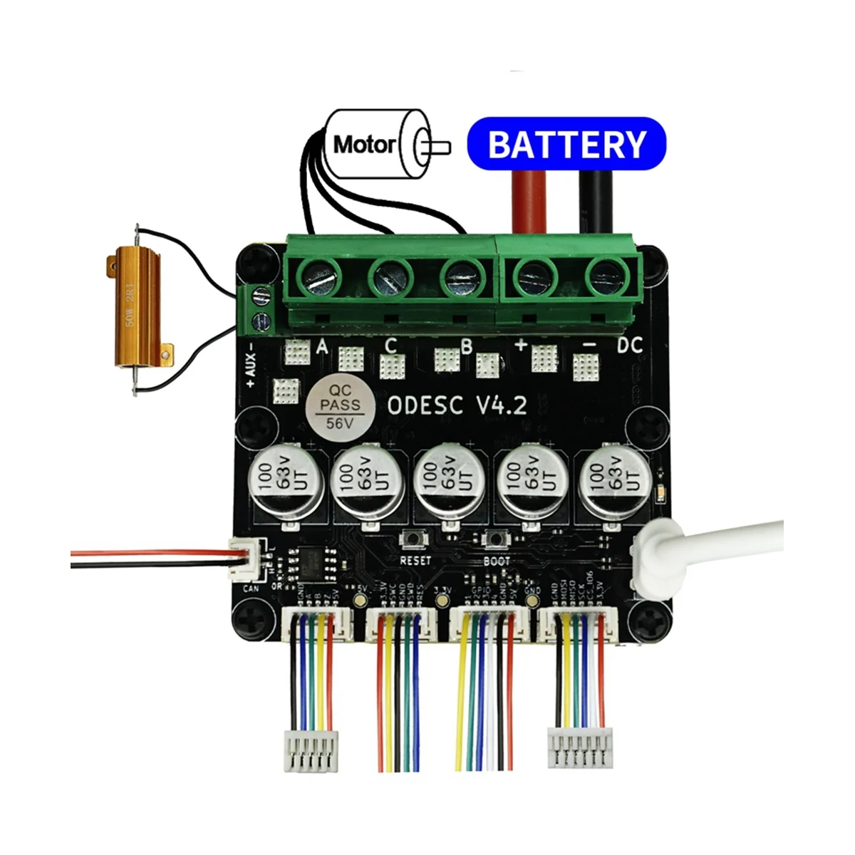 На основе обновленного высокоточного бесщеточного контроллера серводвигателя