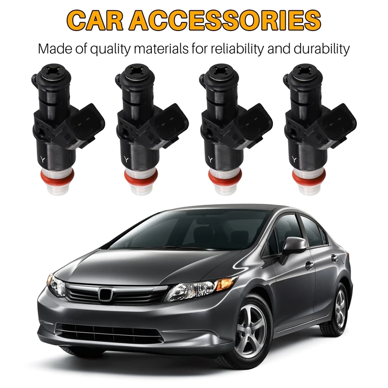 4 шт. 16450-RGA-003 новая Форсунка топливного инжектора для HONDA HYBRID CIVIC 1 3 л 5