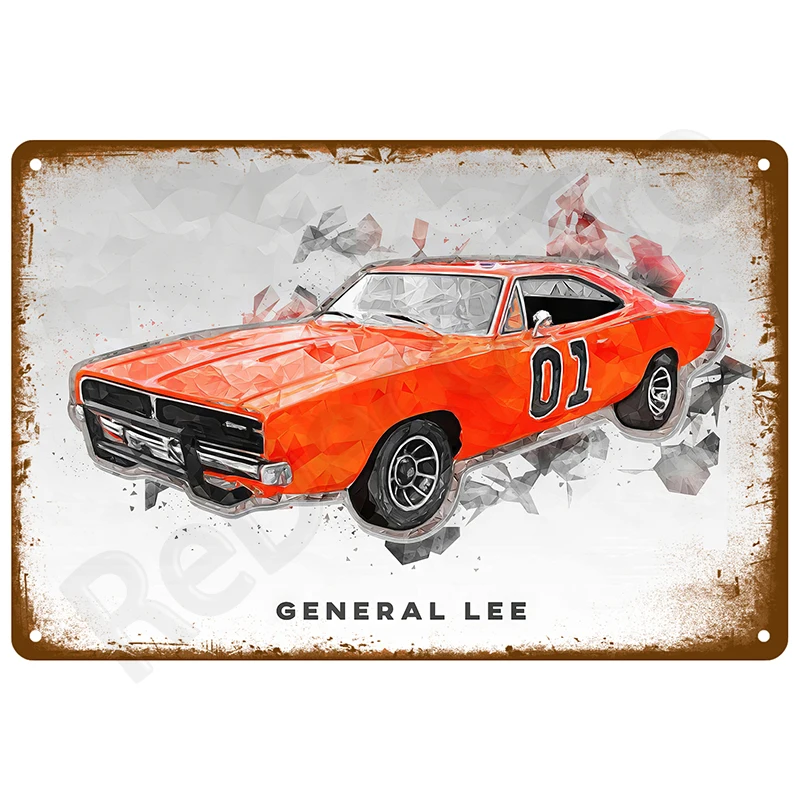 Металлическая винтажная табличка Mancave