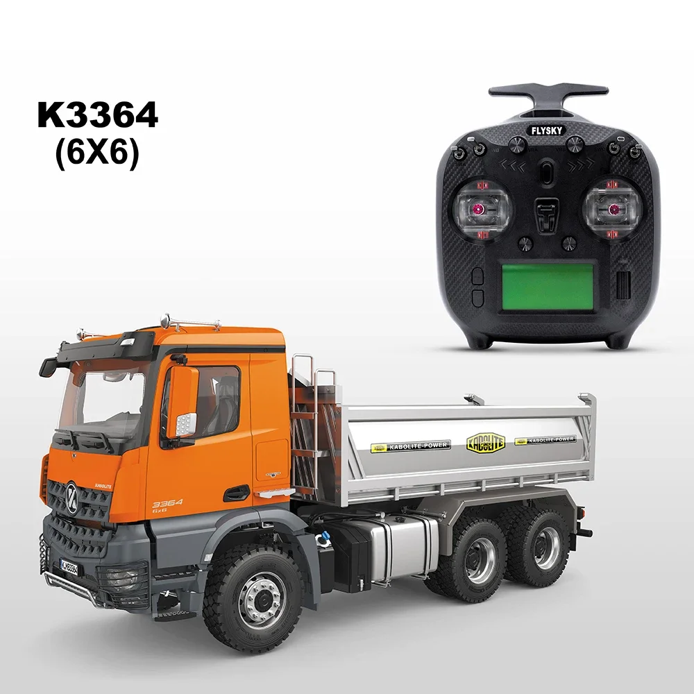 НОВЫЙ Kabolite K3363 1/14 6x4 Гидравлический самосвал Модель K3364 6*6 Двухскоростная