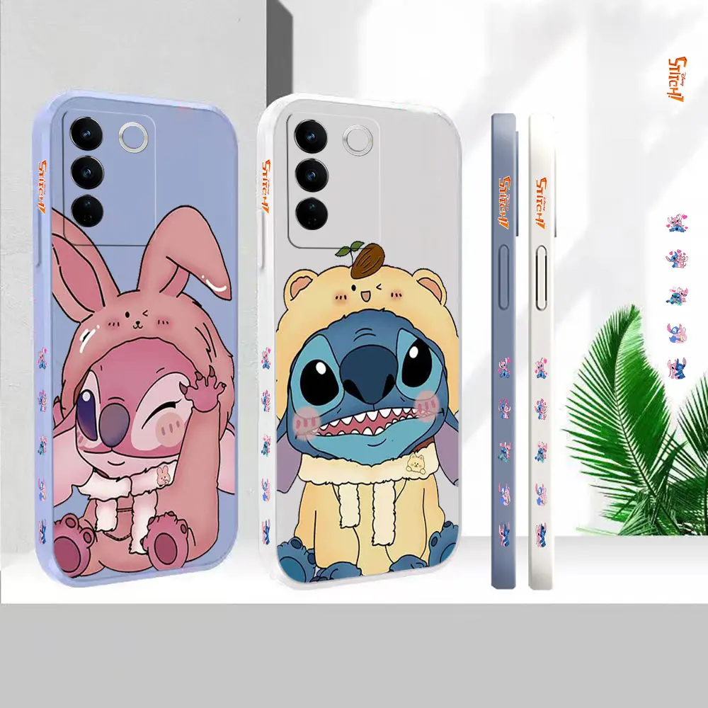 

Case For VIVO S16 S16E S15 S15E S12 S10 S10E S9 S9E S7 S6 S5 V23 V21 V20 V15 V23E S7T Pro Lilo Cute Stitch Angel Cover Fundas