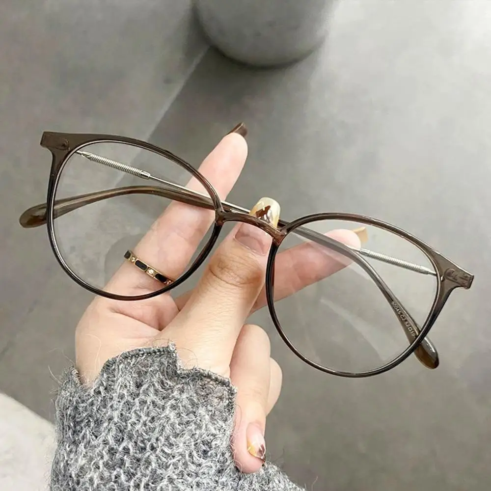 Женские винтажные овальные очки с защитой от синего света прозрачные компьютера