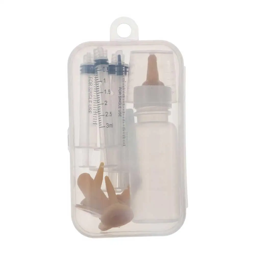 Пластиковые аксессуары для домашних животных соска кормления хомяка котенка