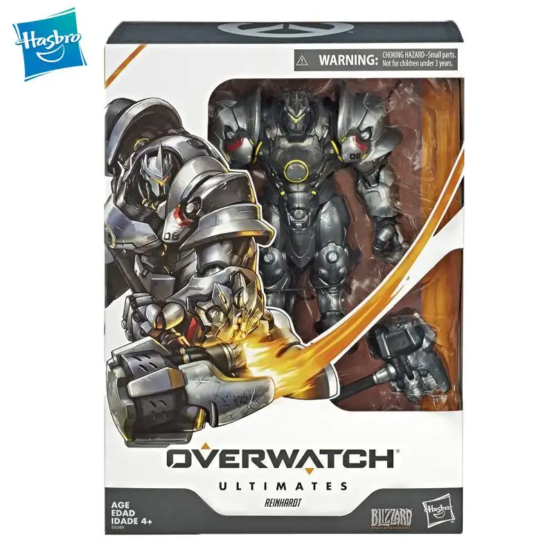 

Hasbro The Overwatch Series Ultimate Edition Reinhardt Wilhelm Action Figure Model Toy Peripheral series Figure Christmas Gift