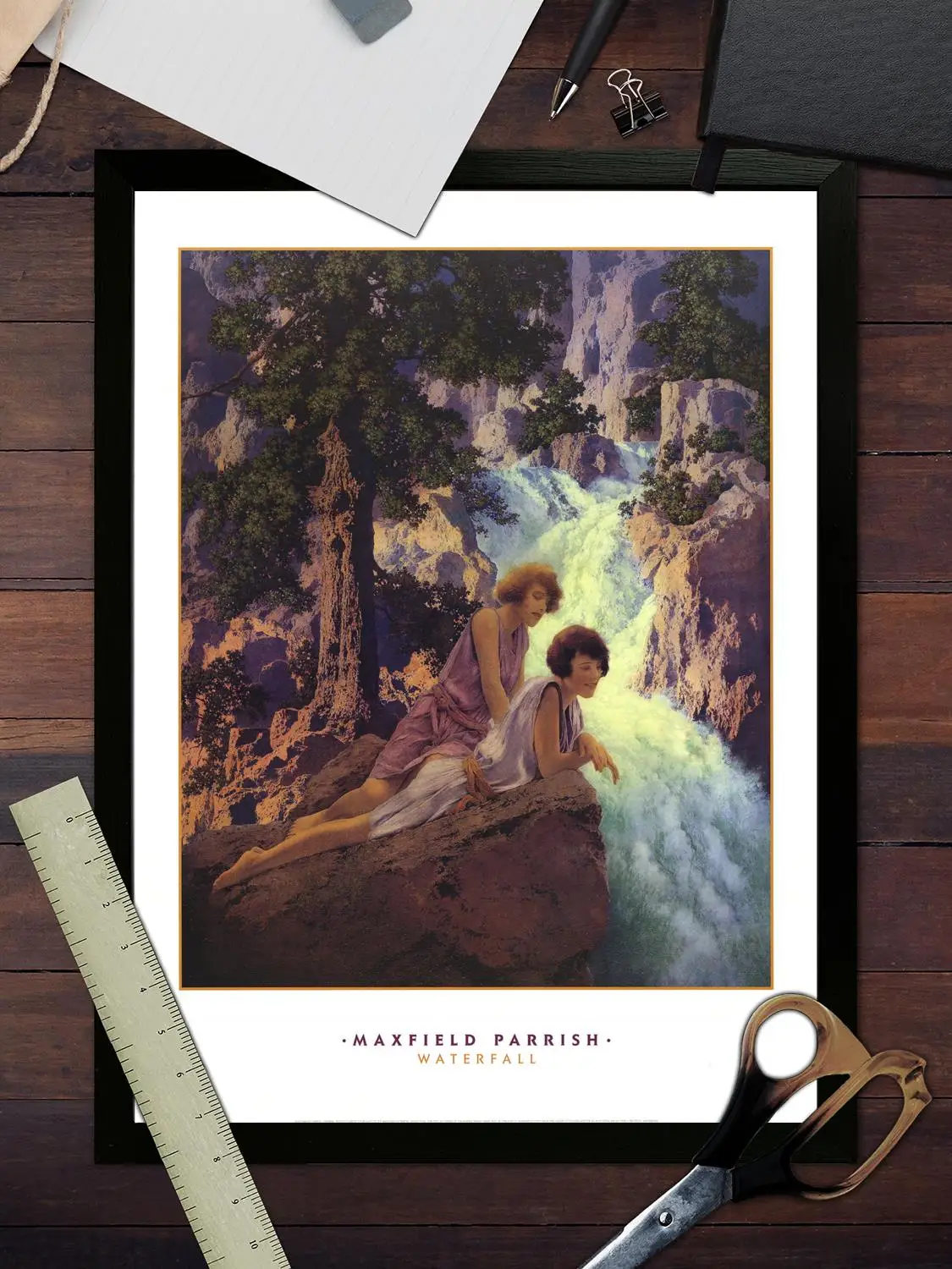 maxfield Parrish Canvas Art Плакат и настенное искусство картина с принтом современный