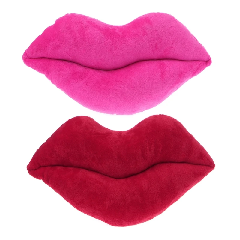 

Big Lips Cushion Pillow Stuffed Plush Toy for Doll Car for Seat Valentine's Day