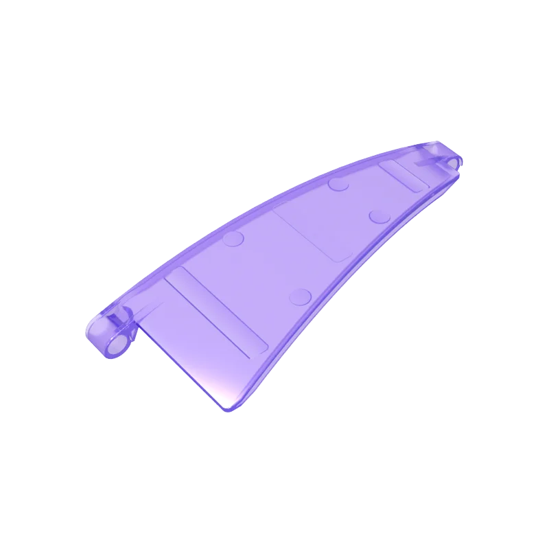 Gobricks 10 шт. 68196 Технические панельные кирпичи изогнутые 5 x 13 2 детали конические