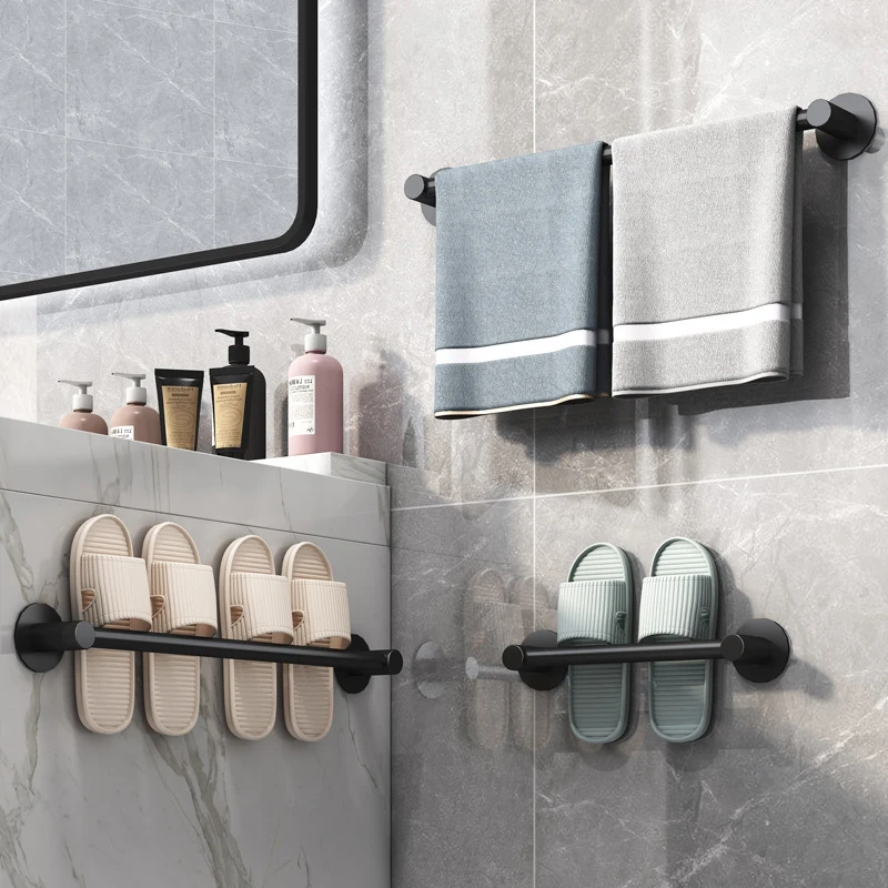 Многофункциональная стойка для хранения настенная тапочек алюминиевый