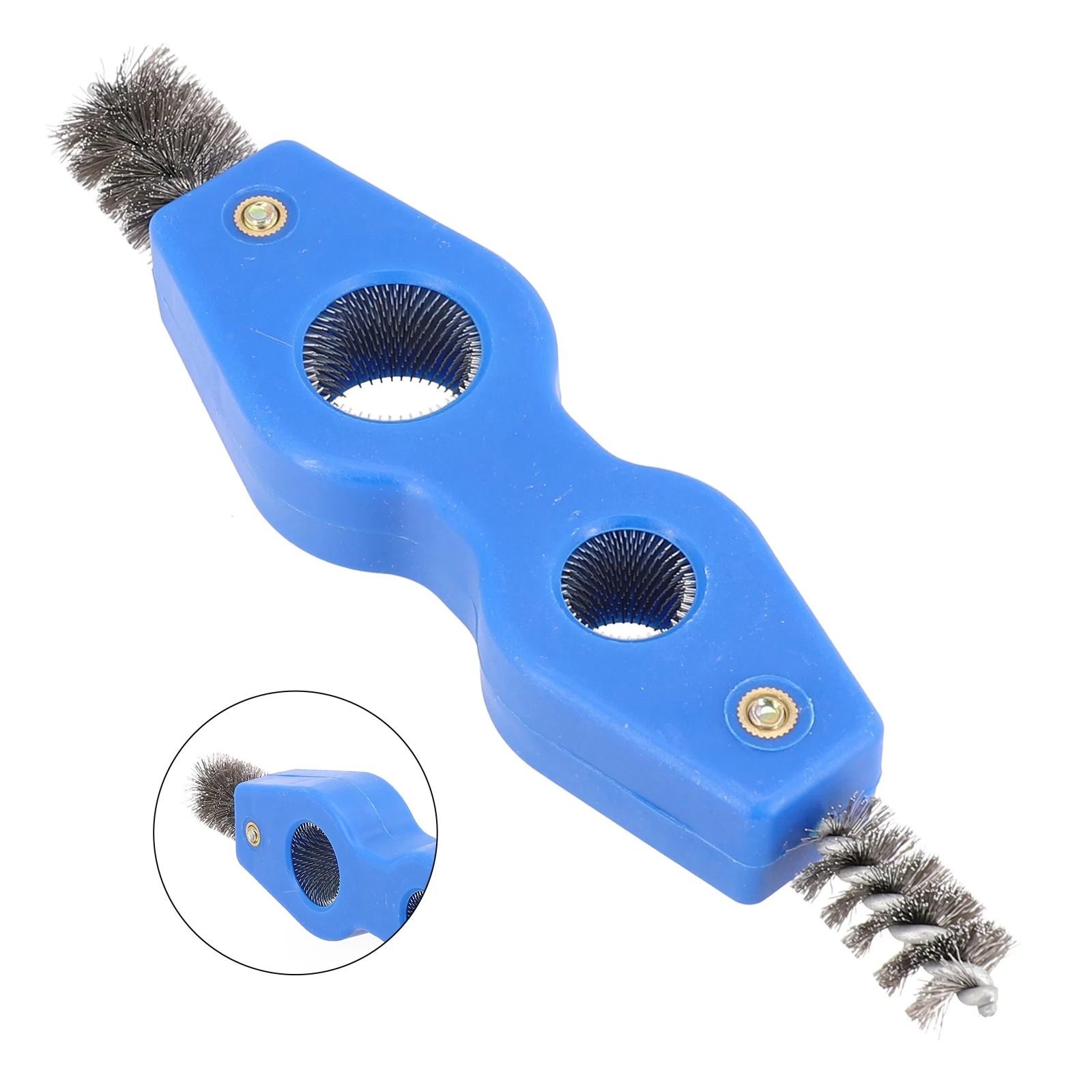 

4 In 1 Car Auto Truck Battery Brush Tool For 7/8\" 5/8\" Terminals Clamps Cleaner Rust Removal Portable Car Detailing Brush
