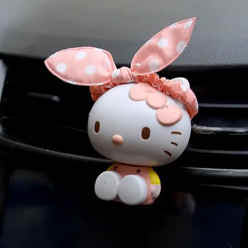 MINISO Sanrio HelloKitty автомобильный воздухозаборник зажим для ароматерапии мультфильм