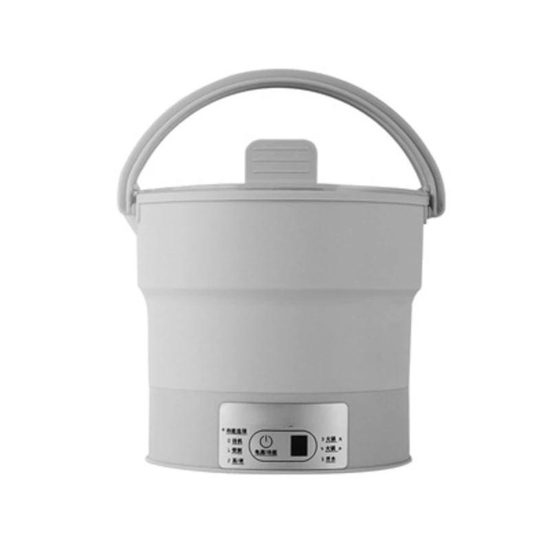 

Многофункциональная маленькая бытовая техника, офисный электрический чайник для кипячения 110 В, складной дорожный портативный чайник с дво...