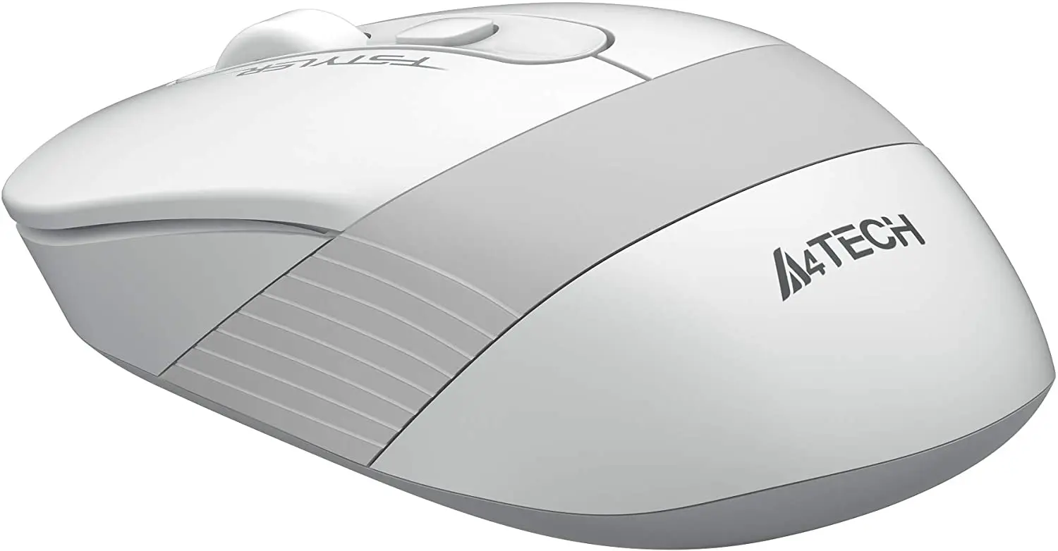 Белая Беспроводная оптическая мышь A4 TECH FG10 2000 DPI|Мыши| |