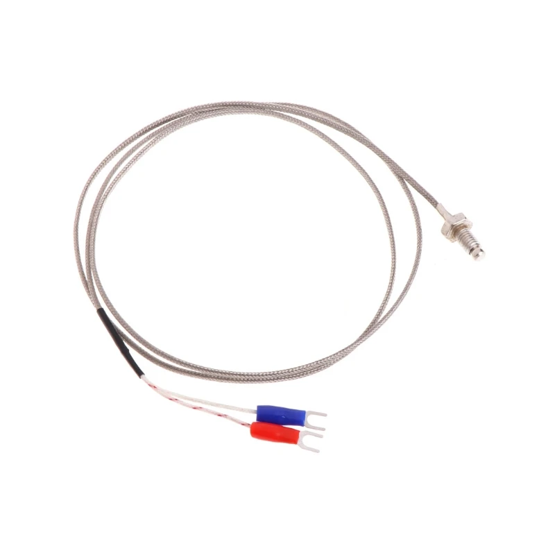 

1m Thread Terminals Cable Screw Type Thermocouple for Ovens/Kilns