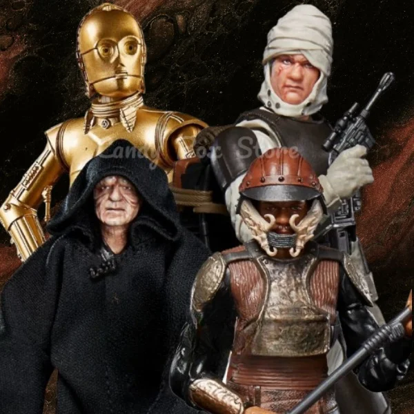 Звездные войны черная серия архив Император Палпатин охотник за головами Кат C3po