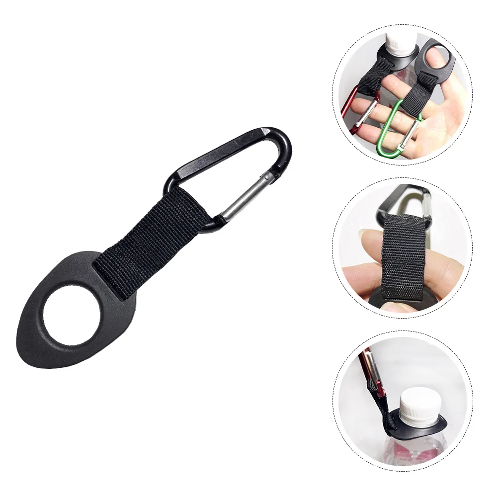 

Water Bottle Buckle Hook Outdoor Carabiner Kettle Hanging Buckles Carrier Clip Metal Brackets