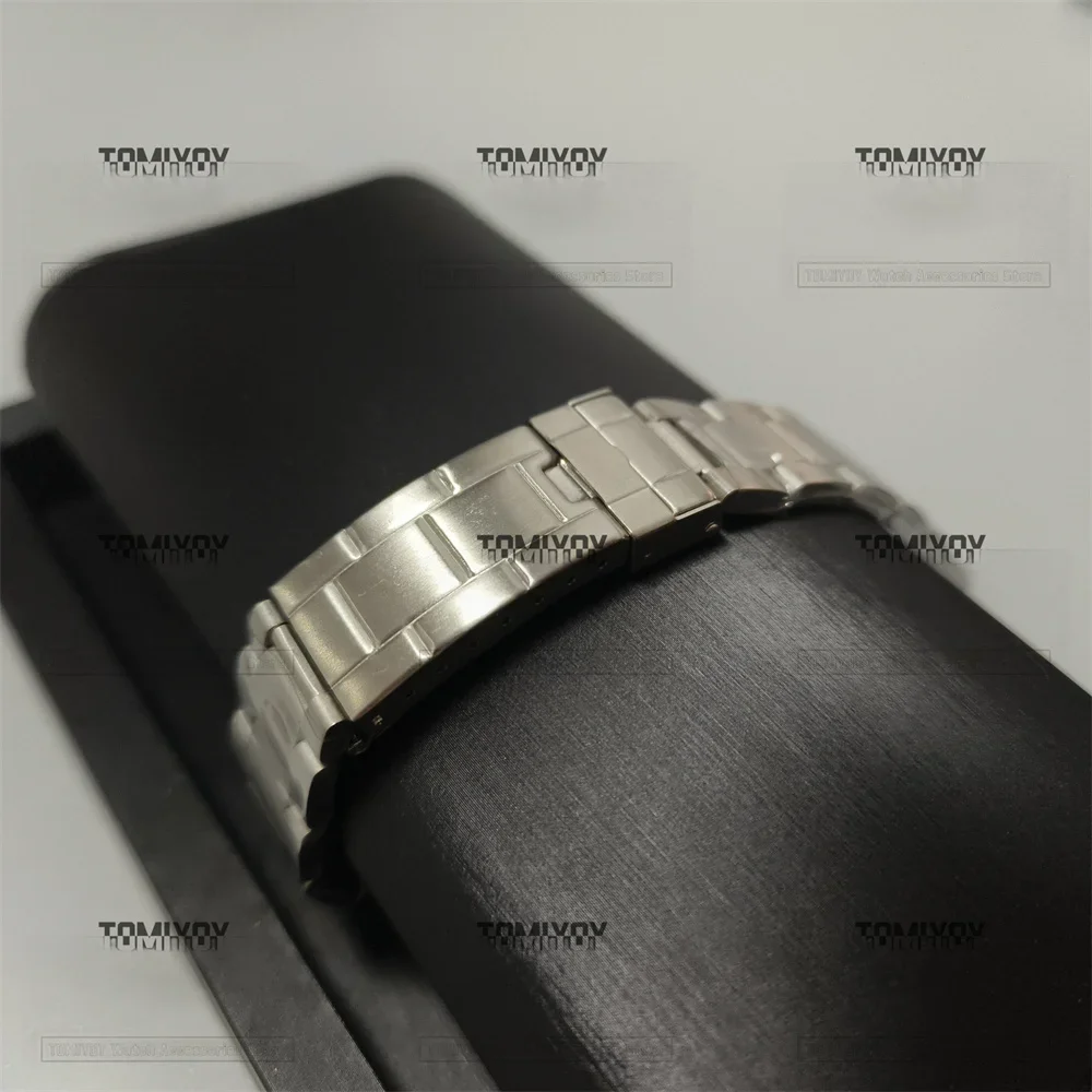 Ремешок из нержавеющей стали 316L с винтажной сетчатой пряжкой и изогнутым концом