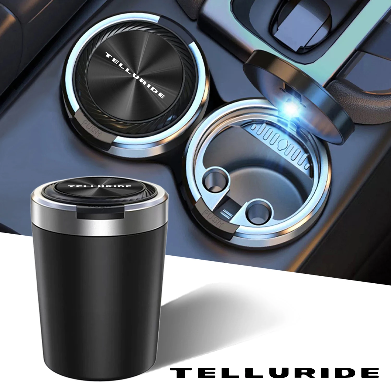 car cenicero ashtray texture accessoires for kia telluride