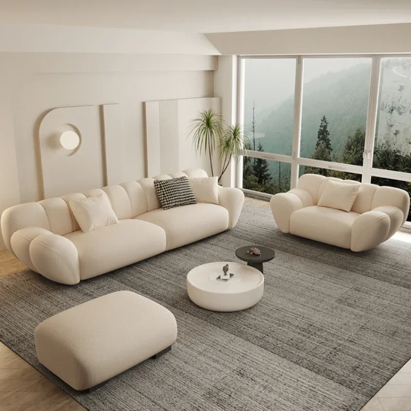 Милая девушка Необычный диван-кресло с наполнителем Мягкий современный