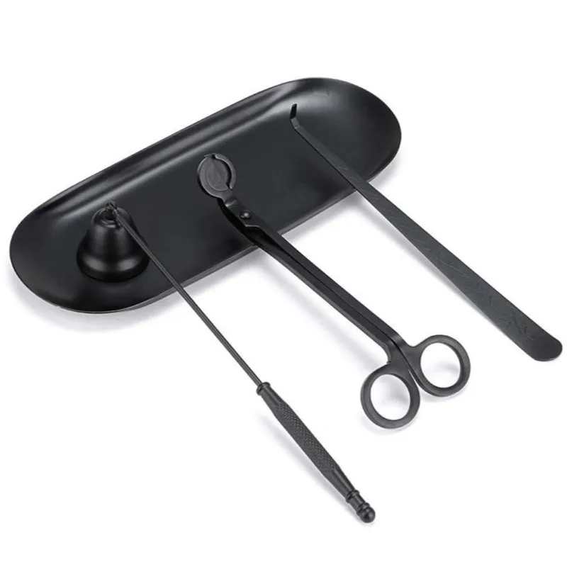 Черный металлический огнетушитель триммер для фитиля свечей ножницы