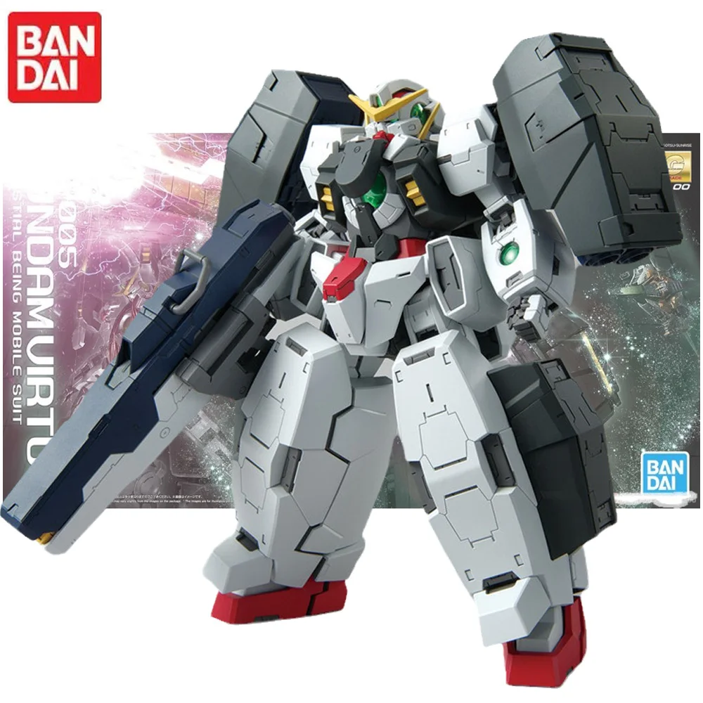 

Bandai MG 1/100 00 Virtue Gundam GN-005 тяжелые руки мобильный Костюм Аниме фигурки Сборная модель сборные игрушки подарок на день рождения 18 см