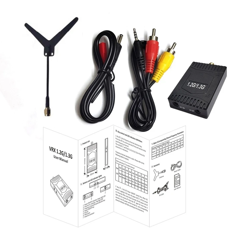1.2/1.3G FPV VRX 1.2G/1.3G 2W VTX видеоприемник и передатчик для RC Racing Drone DIY часть A