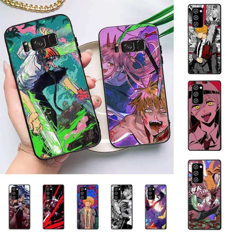 

Chainsaw Man Phone Case for Samsung J 2 3 4 5 6 7 8 prime plus 2018 2017 2016 core