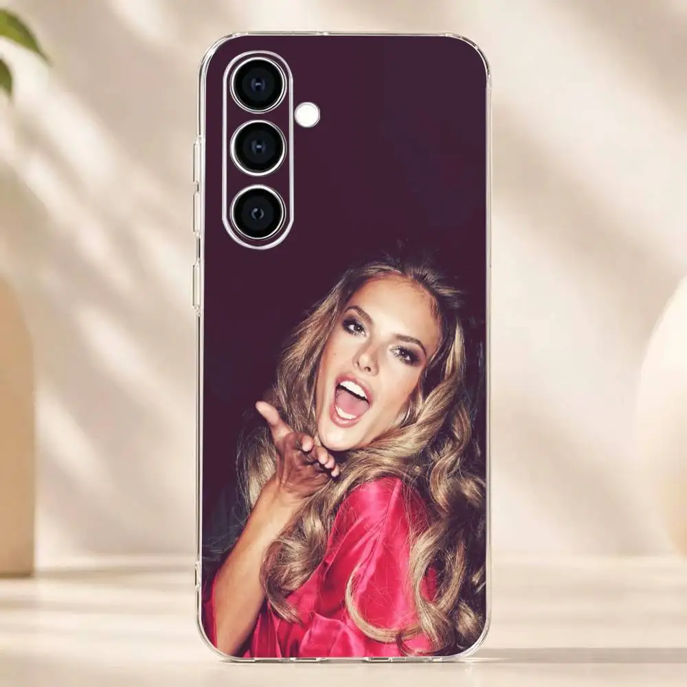 Чехол для телефона supermode AA A-Alessandra Ambrosio, прозрачный мягкий силиконовый чехол для Samsung A73, A72, A71, A70, A53, A52, A51 (art.: 3920dc7ae8aca) - 3920dc7ae8aca